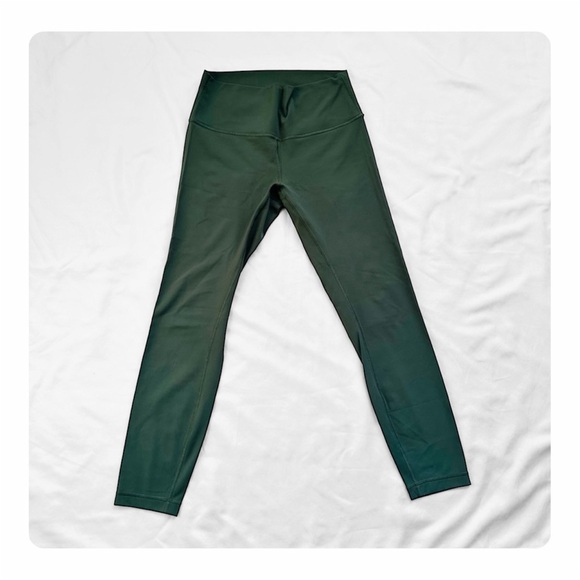 ★ Lululemon Wunder Under High-Rise Crop Full-On Luxtreme - Tidewater Teal ★ - Picture 4 of 17